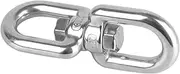 Swivel Snap Hooks Heavy Duty, Swivel Hook 8 Word, 360°Rotational Safest Rotational Device, Swing Spinner, Carabiner Swivel, Climbing Rope Swivels for Children’s Web Tree Swing Setting Yoryu