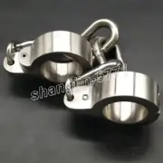 Stainless Steel Man/Woman Long Steel Chain Super Heavy 16kg Thicken Ankle Cuffs