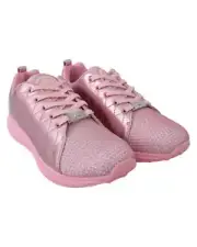 Plein Sport Women's Pink Sneakers -Size 36