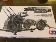 Tamiya German Military 20MM Flakvierling 38 Model Kit 191, 1:35 Scale SEALED