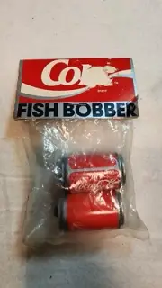 Classic Coke Coca Cola Fish Bobber Fishing bobbers still in original packaging