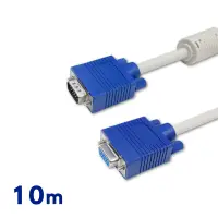 在飛比找PChome24h購物優惠-Cable VGA(3+2)顯示器視訊線公-母 10公尺(2