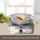 New Commercial Snack Gas Rotary Pancake Maker Pancake Machine 45cm