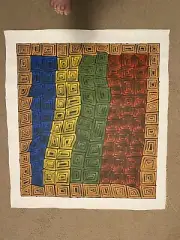 Aboriginal artist, Sharon Butcher Napanangka Acrylic On Canvas - 69 cm x 77 cm