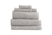 5pc Renee Taylor Cambridge 650GSM Textured Bath Hand Face Towel Pumice Stone