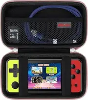 Elonbo Carrying Case ​for Belifu Dual Channel TENS EMS Unit Muscle Stimulator, Electronic Pulse Massager Muscle Massager Travel Storage Organize Bag, Mesh Pocket Fits Electrode Pads Lead Wires Cable
