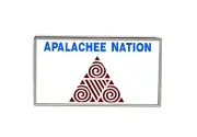 Apalachee Nation (Tribe) Flag Lapel Pin Badge