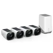 Eufy eufyCam 3 (S330) 4 Pack with Homebase 3 T8873TW1
