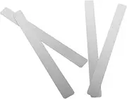 Gadpiparty 4pcs Adhesive Backed Bulletin Board Strips Metal Memo Strips for Wall Display Home Office School and Easy to Install