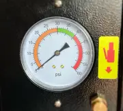 Air Inflation Gauge Tire Pressure Hunter TCX Tire Changer 3"