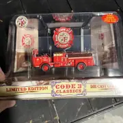 Code 3 LAFD Engine 18 Fire Truck 1:64 Diecast Model New in box