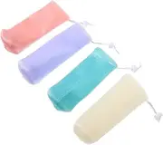 Generic 8pcs Foam Soap Shower Soap Exfoliating Soap Pouch Soap Sock for Bar Soap Bar Soap Soap Scrubber Pouch Soap for Soap Bars Soap Polyester