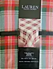New! Ralph Lauren Christmas Holiday Tablecloth - 60"x104" - Plaid Red & Green
