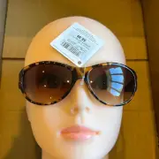 100% UVA UVB Protection Animal Print Sunglasses Brown Black