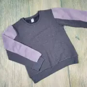 New HARPER CANYON size S (7-8) super soft faux fur sleeves fleece top (16)