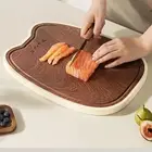 Wood Chopping Board Portable Cheese Cutting Board for Vegetables Bread Steak