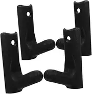 Abaodam 4pcs Wall Mounted Barbell Rack Weight Storage for Home Gym Material Easy Installation for Dumbbell Organization