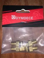 6pcs Presta to Schrader Valve Adapter Converter Bicycle Bike Tire Tube