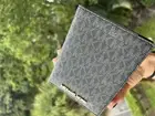 MICHAEL KORS MK SIGNATURE FASHION FLAT PASSPORT CASE HOLDER ID CARD WALLET BLACK