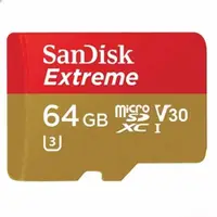 在飛比找蝦皮購物優惠-SanDisk 晟碟 64GB Extreme microS