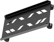 TOGEVAL Movable Computer Tower Stand with Wheels Office Rack for Efficient Cooling Organization Compatible with Desktops Servers and More Thick Steel Design