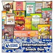 International Snack Box | Variety Pack of Chips, Candy, Chocolates, and Snacks