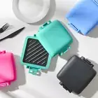 Microwave Toastie Maker Non stick Dishwasher Microwave safe Black Pink Blue Gree