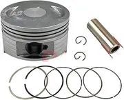 180cc piston ring 61mm Big Bore Kit For 125cc 150cc 1P52QMI 1P57QMJ Engine 180cc Scooter ATV(Piston and ring)