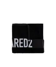 Logo bath towel One size black
