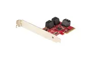 StarTech SATA PCIe Card - 6 Port 6Gbps PCIe SATA Expansion