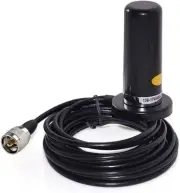HH-N2RS Dual Band Antenna UHF VHF 400-470 136-174MHZ SO239 Mount Magnetic Base