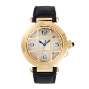 Cartier Pasha de Cartier 41 Yellow Gold White Dial WGPA0019