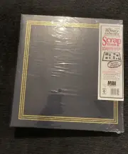 100 Page Ring Bound Scrap Book By MBI Blue (New)