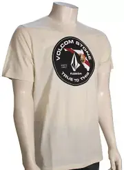 Volcom Florida Flag T-Shirt - Off White Heather - New