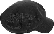 [ANDRESLAD] Fashionable French Beret Wide Brim Women's Hat Beret Hats Artist Hat Sunblock Outdoor Accessory Vintage Navy Style Breathable for Spring