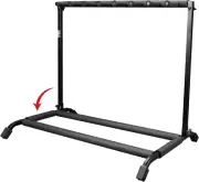 Rok-It Multi Guitar Stand Rack with Folding Design, Holds up to 7 Electric or Ac