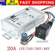 Reversible DC Motor Speed Controller Driver Controls 9V~60V 12V 24V 36V 48V 60 V