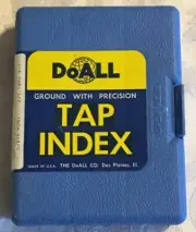 DoALL / HANSON WHITNEY 1/4" thru 1/2" NC & NF GH3 Hand Tap Kit USA 10 Pieces