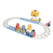 Electric Train Toy Easy Assembly Model Railway Musical Toy Kiddie’s Favor Gift