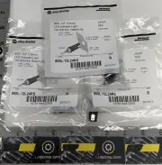 NEW [LOT OF 3] Allen Bradley 800L-12L24RS LED Red Indicator Lights_FAST SHIPPING