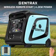 Gentrax 4.2KW Inverter Generator Remote Start Portable Camping RV w/ Power Bank