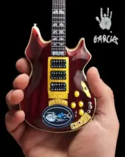 Jerry Garcia - Axe Heaven Jerry Garcia Grateful Dead Rosebud Tribute Mini Guitar