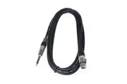 BravoPro AP2117-03 3M 3pin Female XLR to 6.35mm Jack Plug Mic. Cable