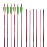 12X 30" ALUMINIUM CAMO ARROWS 2219 HEAVY DUTY COMPOUND RECURVE BOW TARGET