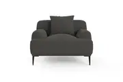 Brosa Seta Armchair (Nickel Grey)