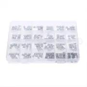 240PCS 24 Models Micro USB Connector Socket Jack USB Interface Connection Set Kit