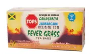 Tops Fever Grass Tea | Herbal Tea | Product of Jamaica | 24 Tea Bags