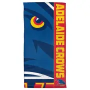 Adelaide Crows Team Logo Beach Towel. AFL Aussie Rules