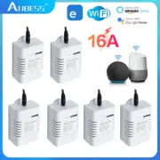 Tuya/eWeLink Smart WiFi Switch 16A With DS18B20 Temperature Sensor Built-in Powe