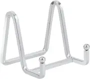 Plate Holder Easel Display Stand - 3 inch Metal Plate Stands for Display -